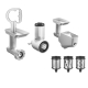 Набір з 3 насадок KitchenAid 5KSM2FPPC