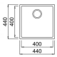 Teka SQUARE 50.40 TG 