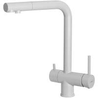 Змішувач ELLECI TOURMALINE T01 BIANCO 68