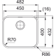 Franke Smart SRX 110-45