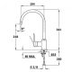 Змішувач Teka ARK 938 (Alaior-XL HP)