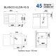 Blanco ELON 45 S SILGRANIT