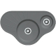 Fabiano Arc 94x58x15 Titanium