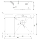 Fabiano BR 62x50 Right матове полірування