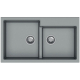 Fabiano Navio 86x50x2 Grey Metallic