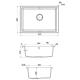Fabiano Quadro 61x46 Beige