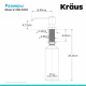 Дозатор Kraus KSD-53BB