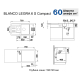 Blanco LEGRA 6 S Compact SILGRANIT