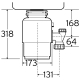 Подрібнювач харчових відходів IN-SINK-ERATOR MODEL 56