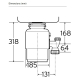 Подрібнювач харчових відходів IN-SINK-ERATOR MODEL 66