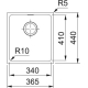 Franke Sirius SID 110-50 cірий