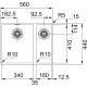 Franke Sirius SID 160 чорний