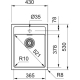 Franke Sirius SID 610-40 чорний