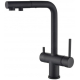 Змішувач Aquasanita AKVADUO PLUS 2683 601 Black metallic 