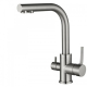 Змішувач Aquasanita Akvaduo 2663 002 brushed nikel