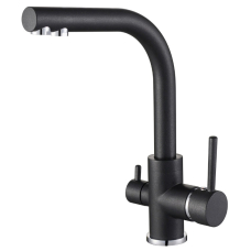 Змішувач Aquasanita Akvaduo 2663 601 Black - Metallic