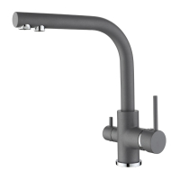 Змішувач Aquasanita Akvaduo 2663 202 Alumetallic - Cold grey