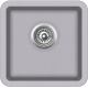 Aquasanita Arca SQA100 W 202 Alumetallic - Cold grey