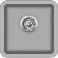 Aquasanita Arca SQA100 W 220 Argent - Warm concrete