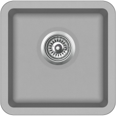 Aquasanita Arca SQA100 W 220 Argent - Warm concrete