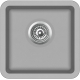 Aquasanita Arca SQA100 W 220 Argent - Warm concrete