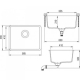 Aquasanita Arca SQA102 W 111 Silica-Ivory