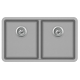 Aquasanita Arca SQA200 W 220 Argent - Warm concrete