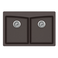 Aquasanita Arca SQA210 W 120 Cerrus - Dark brown