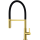Змішувач Aquasanita COLOS 7003 G Gold+black silicon hose