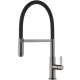 Змішувач Aquasanita COLOS 7003 T Graphite+black silicon hose 
