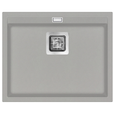 Aquasanita Delicia SQD100 W 220 Argent - Warm concrete