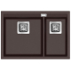 Aquasanita Delicia SQD150 W 120 Cerrus - Dark brown