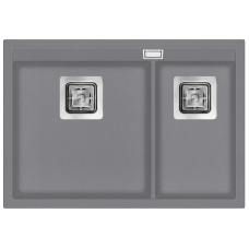 Aquasanita Delicia SQD150 W 202 Alumetallic - Cold grey