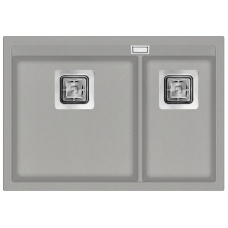 Aquasanita Delicia SQD150 W 220 Argent - Warm concrete