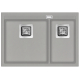 Aquasanita Delicia SQD150 W 220 Argent - Warm concrete