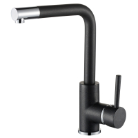 Змішувач Aquasanita Forte 5553 601 Black - Metallic
