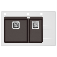 Aquasanita GQD150W AW 120 Cerrus - Dark brown