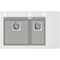 Aquasanita GQD150W AW 220 Argent - Warm concrete