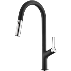 Змішувач Aquasanita GRATA 7723 601 Black metallic