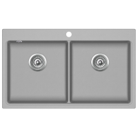 Aquasanita MAGNA SQM 200 W 220 Argent - Warm concrete