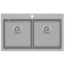 Aquasanita MAGNA SQM 200 W 220 Argent - Warm concrete