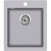 Aquasanita SIMPLEX SQS 100 W 202 Alumetallic - Cold grey