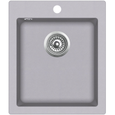 Aquasanita SIMPLEX SQS 100 W 202 Alumetallic - Cold grey
