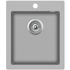 Aquasanita SIMPLEX SQS 100 W 220 Argent - Warm concrete