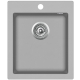 Aquasanita SIMPLEX SQS 100 W 220 Argent - Warm concrete