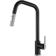 Змішувач Aquasanita MATENO 7023 601 Black metallic chrome