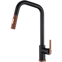 Змішувач Aquasanita MATENO 7023 601C Black metallic copper