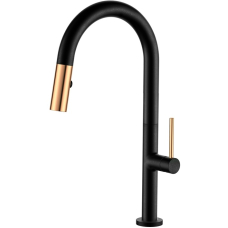 Змішувач Aquasanita MOJOSA 7063 601C Black metallic copper