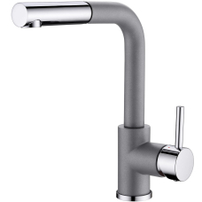 Змішувач Aquasanita Modus 2383 202 Alumetallic - Cold grey