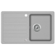 Aquasanita Notus SQ101 AW 220 Argent - Warm concrete